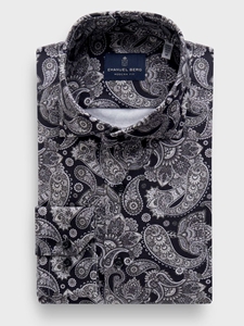 Oxford Modern 4 Flex Stretch Knit Men's Shirt | Emanuel Berg Casual Shirts Collection | Sam's Tailoring Fine Men Clothing