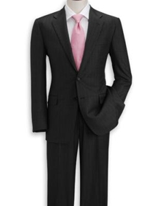 Hickey Freeman Tailored Clothing Gray Multistripe Suit 085-303019 - Sam's Tailoring Fine Men's Clothing