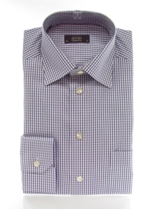 Classic Fit: Blue and White Single Cuff Shirt - Eton of Sweden  |  SamsTailoring Clothing