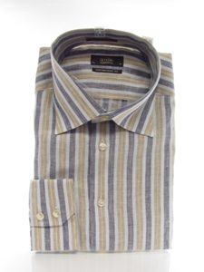 Contemporary Fit: Brown Contemporary Fit Shirt - Eton of Sweden  |  SamsTailoring Clothing