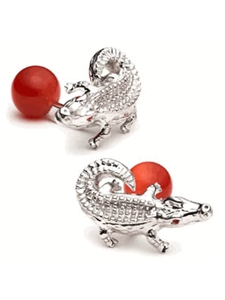 Tateossian Croc Cufflinks BTS-9173 - Cufflinks | Sam's Tailoring Fine Men's Clothing