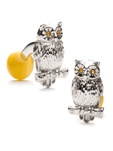 Tateossian London Owl Cufflinks BTS-9823 - Cuffllinks | Sam's Tailoring Fine Men's Clothing