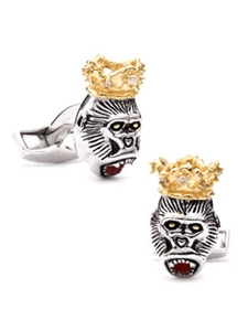 Tateossian London King Kong Cufflinks BTS-9647 - Cufflinks | Sam's Tailoring Fine Men's Clothing