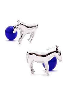 Tateossian London Blue Donkey Cufflinks CUF0921 - Cufflinks | Sam's Tailoring Fine Men's Clothing