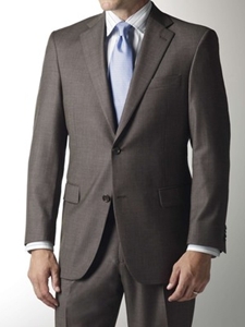 Hart Schaffner Marx Olive Tic-Weave Suit 133336815068 - Suits | Sam's Tailoring Fine Men's Clothing