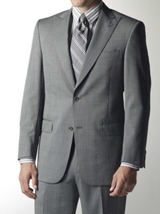Hart Schaffner Marx Grey Nailhead Suit 16542380205 - Suits | Sam's Tailoring Fine Men's Clothing