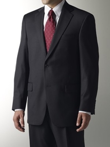 Hart Schaffner Marx Black Bone Worsted Suit 195389309054 - Suits | Sam's Tailoring Sam's Fine Men's Clothing