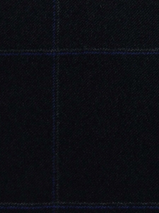 Hart Schaffner Marx Navy Windowpane with Blue Deco Custom Suit 345831 - Custom Suits | Sam's Tailoring Fine Men's Clothing