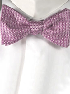 Robert Talbott Pink Classic 'to tie' Bow 001080A-17 - Bow Ties & Sets | Sam's Tailoring Fine Men's Clothing