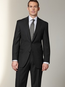 Hart Schaffner Marx Grey Pinstripe Suit 198389861068 - Suits | Sam's Tailoring Fine Men's Clothing