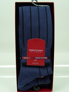 Extra Fine Merino Circo - Lapis MAR3024L-091 - Socks Marcoliani  |  SamsTailoring  |  Fine Men's Clothing