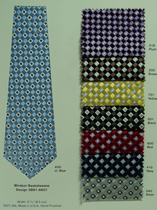 IKE Behar Windsor Basketweave Tie 3B91-6601 - Ties | Sam's Tailoring Fine Men's Clothing