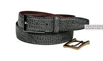Torino Leather Dressy Elegance Belts Collection | Sam's Tailoring Fine Men's Clothing