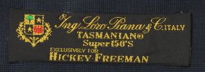 Hickey Freeman Loro Piana Tasmanian Super 150's Custom Suit 305526 - Bespoke Custom Suits from SamsTailoring Fine Mens Clothing