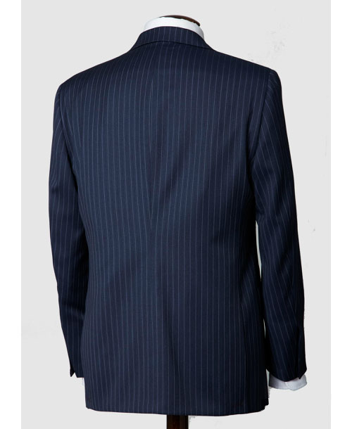 Hickey Freeman Suits: Dark Blue Stripe Suit B03031302009 - Hickey Freeman Tailored Clothing  |  SamsTailoring  |  Sam's Fine Men's Clothing