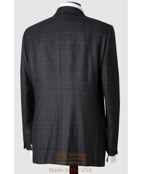 Hickey Freeman Tailored Mahogany Collection Grey Houndstooth Sportcoat 035501011B04 Suits and Sportcoats from Sams Tailoring Fine Mens Clothing