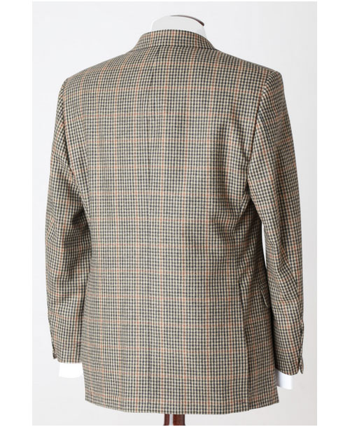 Hickey Freeman Tailored Clothing Mahogany Collection Tan Houndstooth Sportcoat 035502026A04 - Suits from Sams Tailoring Fine Mens Clothing