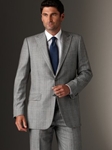 Mahogany Collection Grey Stripe Suit