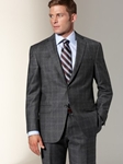 Hart Schaffner Marx Grey Flannel Plaid Suit 345325183 - Suits | Sam's Tailoring Fine Men's Clothing