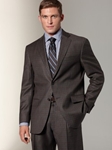 Hart Schaffner Marx Brown Plaid Flannel Suit 879314182 - Suits | Sam's Tailoring Fine Men's Clothing
