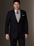 Modern Mahogany Collection Navy Stripe Traveler Suit