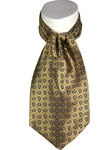 Gold Handsewn Andover Ascot 041002O-03 - Robert Talbott Ascot | Sam's Tailoring Fine Men's Clothing