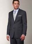 Hart Schaffner Marx Grey/Blue Stripe Suit 164764704183 - Suits | Sam's Tailoring Fine Men's Clothing