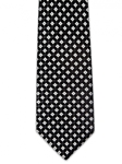 IKE Behar Windsor Basketweave Black Tie 3B91-6601-001 - Ties | Sam's Tailoring Fine Men's Clothing