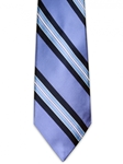 IKE Behar Lavender Subway Stripe Silk Tie 3B91-6603-534 - Fall 2014 Collection Neckwear | Sam's Tailoring Fine Men's Clothing