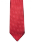 IKE Behar Pin Dot Solid Red Tie 3B91-6604-600 - Fall 2014 Collection Neckwear | Sam's Tailoring Fine Men's Clothing