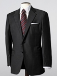 Hickey Freeman Tailored Clothing Modern Mahogany Collection Grey Stripe Suit A311304714 - Spring 2015 Collection Suits | Sam's Tailoring Fine Men's Clothing