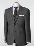 Hart Schaffner Marx Grey Birdseye Suit 164345940183 - Suits | Sam's Tailoring Fine Men's Clothing