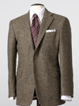 Modern Mahogany Collection Olive English Tweed Sportcoat - Hickey Freeman |  SamsTailoring |  Sam's Fine Men's Clothing