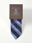 Robert Talbott Ties: Best of Class Navy Stripes Tie 57071EO-03 | SamsTailoring | Fine Men's Clothing