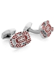 Tateossian London RT SW Britannia Flag Cufflinks - Red CL2621 - Cufflinks | Sam's Tailoring Fine Men's Clothing