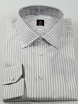 Robert Talbott Brown Stripe Estate Shirt F1710B3U - View All Shirts | Sam's Tailoring Fine Men's Clothing