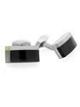 Tateossian London RT Tablet Tartan - Black CL2704 - Cufflinks | Sam's Tailoring Fine Men's Clothing