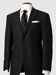 Sterling Collection Charcoal Beaded Stripe Suit M0325324005 - Hickey Freeman Sterling Slim Collection  |  SamsTailoring  |  Sam's Fine Men's Clothing
