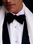 Robert Talbott Black Satin Bow Tie 010256A, 010256B - Bow Ties & Sets | Sam's Tailoring Fine Men's Clothing
