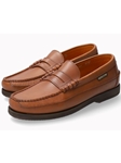 Hazelnut Leather Lining Men's Boat Shoe | Mephisto Men's Shoes | Sam's Tailoring Fine Men's Clothing