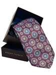 Robert Talbott Brown With Blue/Yellow/Floral Print Best of Class Tie Best of Class Tie Best of Class Tie 20130525-D3Q_8396 - Spring 2013 | Sam's Tailoring Fine Men's Clothing