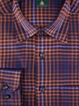 Robert Talbott Orange Plaid Check RT Sport Shirt LUM33000-09 - Fall 2013 Collection View All Shirts | Sam's Tailoring Fine Men's Clothing