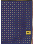 Robert Talbott Navy Pocket Square 165" 30262-04 - Pocket Squares | Sam's Tailoring Fine Men's Clothing