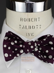 Robert Talbott Beet Wall Street Best Of Class Bow Tie 559962C-02 - Spring 2016 Collection Bow Ties and Sets | Sam's Tailoring Fine Men's Clothing