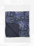 Robert Talbott Black Estate Pocket Square 15" 30359-01 - Pocket Squares | Sam's Tailoring Fine Men's Clothing