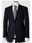 Hickey Freeman Tailored Clothing Mahogany Collection Traveler Performance Navy Stripe Suit 035300500B03 - Suits | Sam's Tailoring Fine Men's Clothing