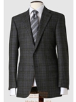 Hickey Freeman Tailored Mahogany Collection Green and Grey Plaid Sportcoat 035506006B04 - Suits and Sportcoats | Sam's Tailoring Fine Men's Clothing