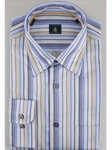 Robert Talbott Multi-Color Vertical Stripes RT Sport Shirt LUM43035-01 - Spring 2015 Collection Sport Shirts | Sam's Tailoring Fine Men's Clothing