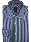 Robert Talbott Multi-Color Wide Spread Collar Striped Estate Sutter Dress Shirt F6747B3V-53 - Spring 2015 Collection Dress Shirts | Sam's Tailoring Fine Men's Clothing