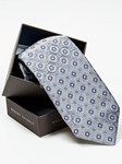 Robert Talbott Ash Grey with Floral Design Best Of Class Tie RTBOC0013-SAM50 - Fall 2014 Collection Best Of Class Ties | Sam's Tailoring Fine Men's Clothing